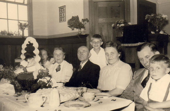 1952 Goldene Hochzeit Friedrich u Auguste Bombeck