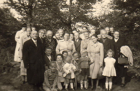 1955 Ausflug zu den Mhlenteichen Varel