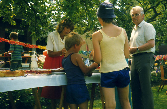 1986 Sommerfest Gemeindegarten 
